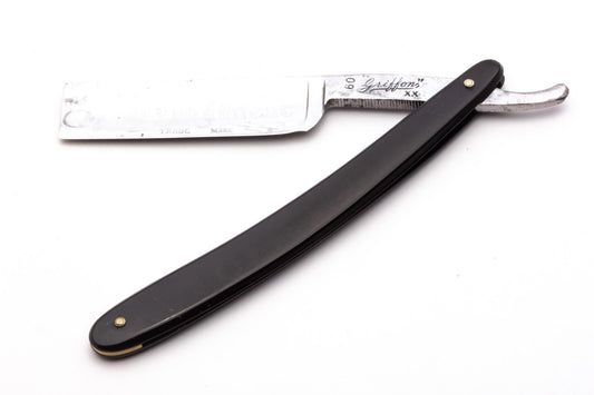 5/8" Vintage Restored Griffon XX 60 "Carbo Magnetic" Straight Razor
