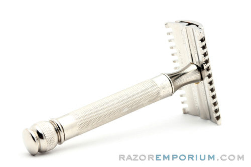1930's Gillette NEW Short Comb Razor Factory Nickel Revamp