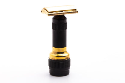 Stahly Live Blade Wind Up Vibrating Safety Razor w/ Wood Box | Original Condition