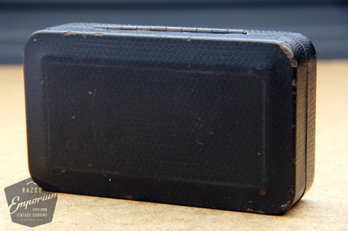 Gem 1930's Micromatic Single Edge Razor in Black Leather Case