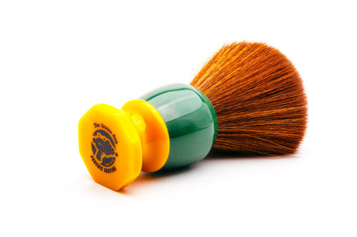 The Green Ray | 24mm Tribble Synthetic Shaving Brush | Pre-Owned