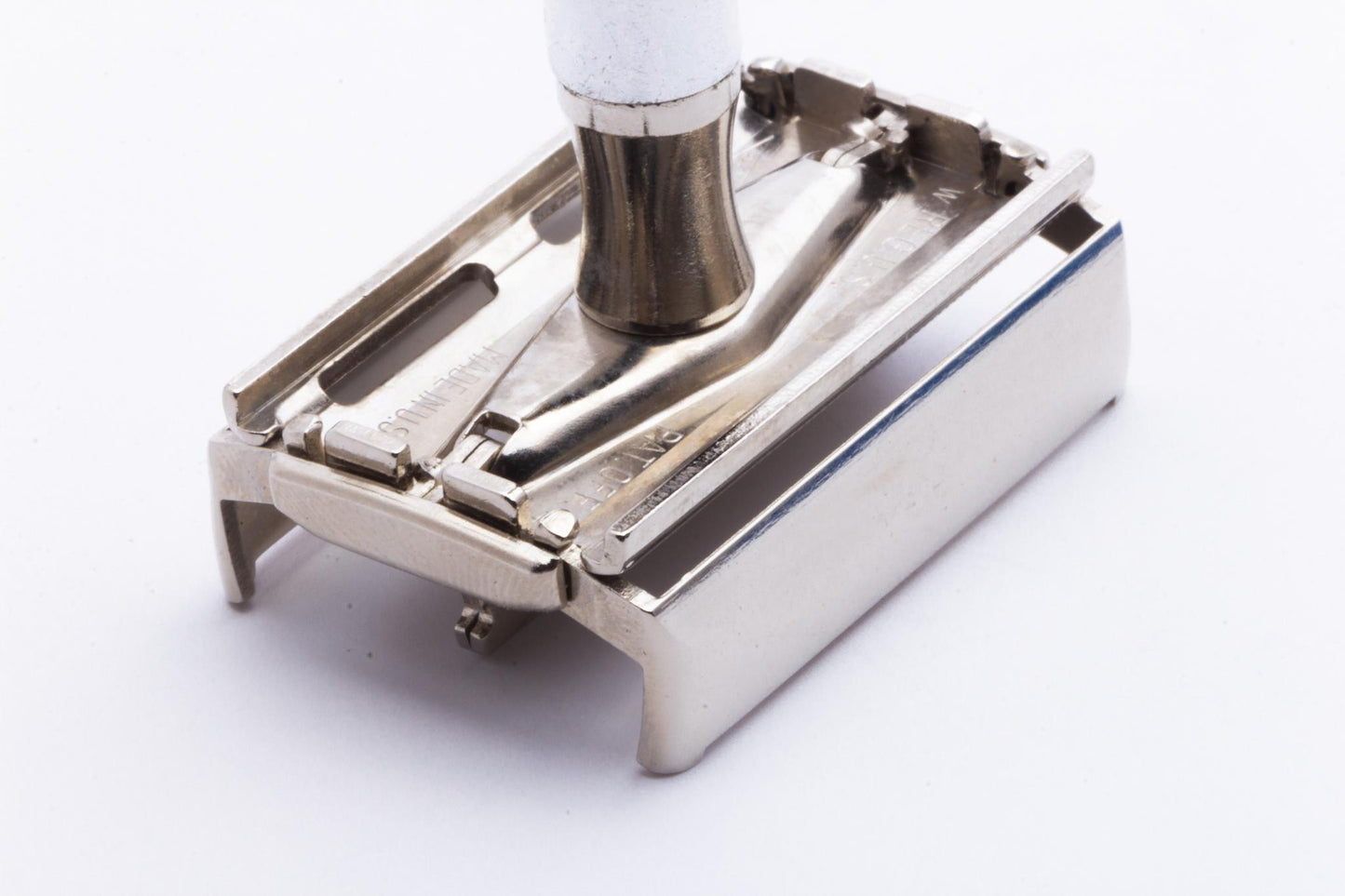 1951 W4 Gillette Black Tip Super Speed Double Edge Safety Razor Set | Original Condition