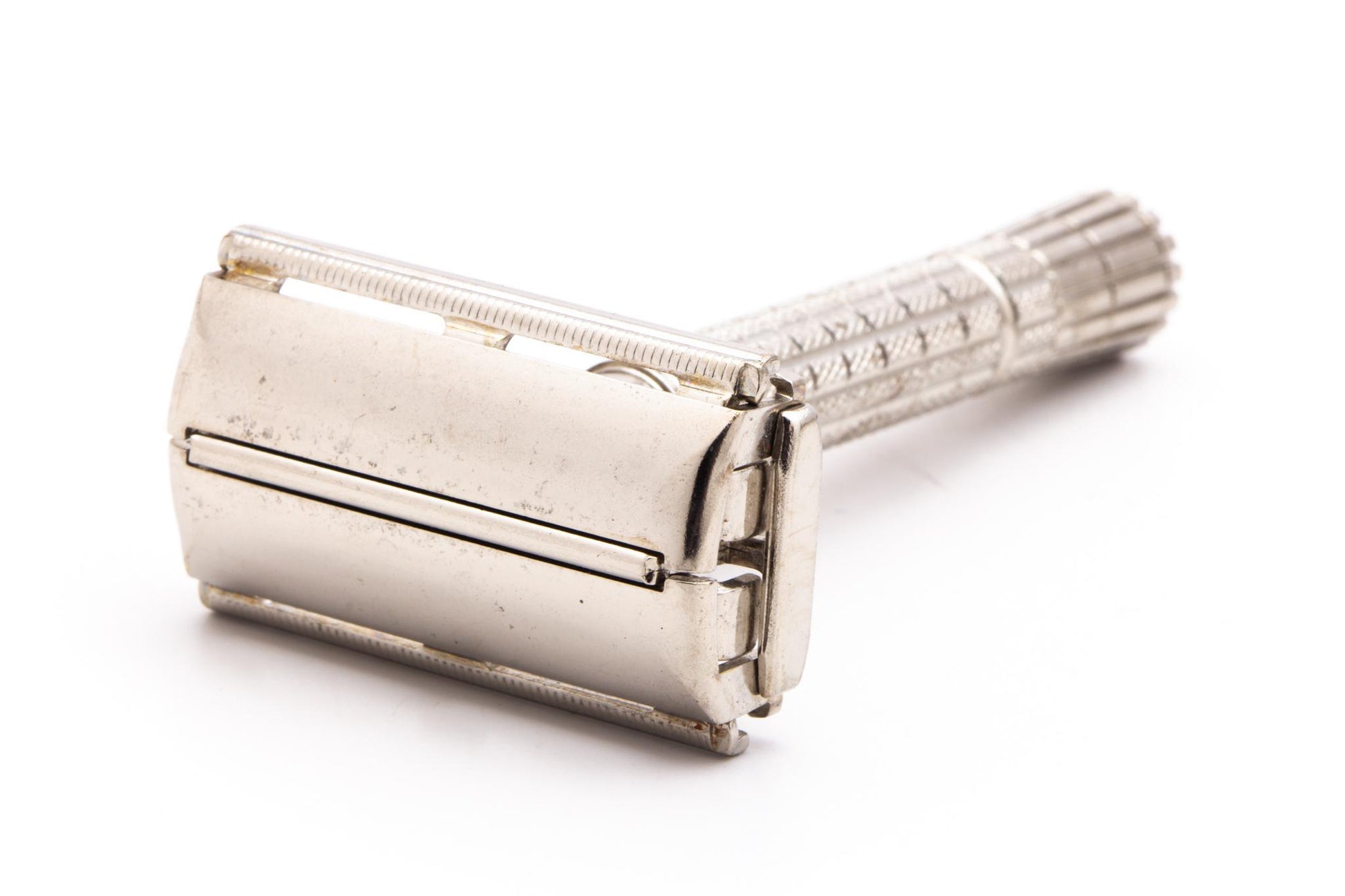 1954 Z3 Gillette Flare Tip Super Speed Safety Razor Original Conditi