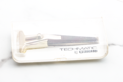1970 P2 Gillette Techmatic Band Safety Razor with Case | Original Condition