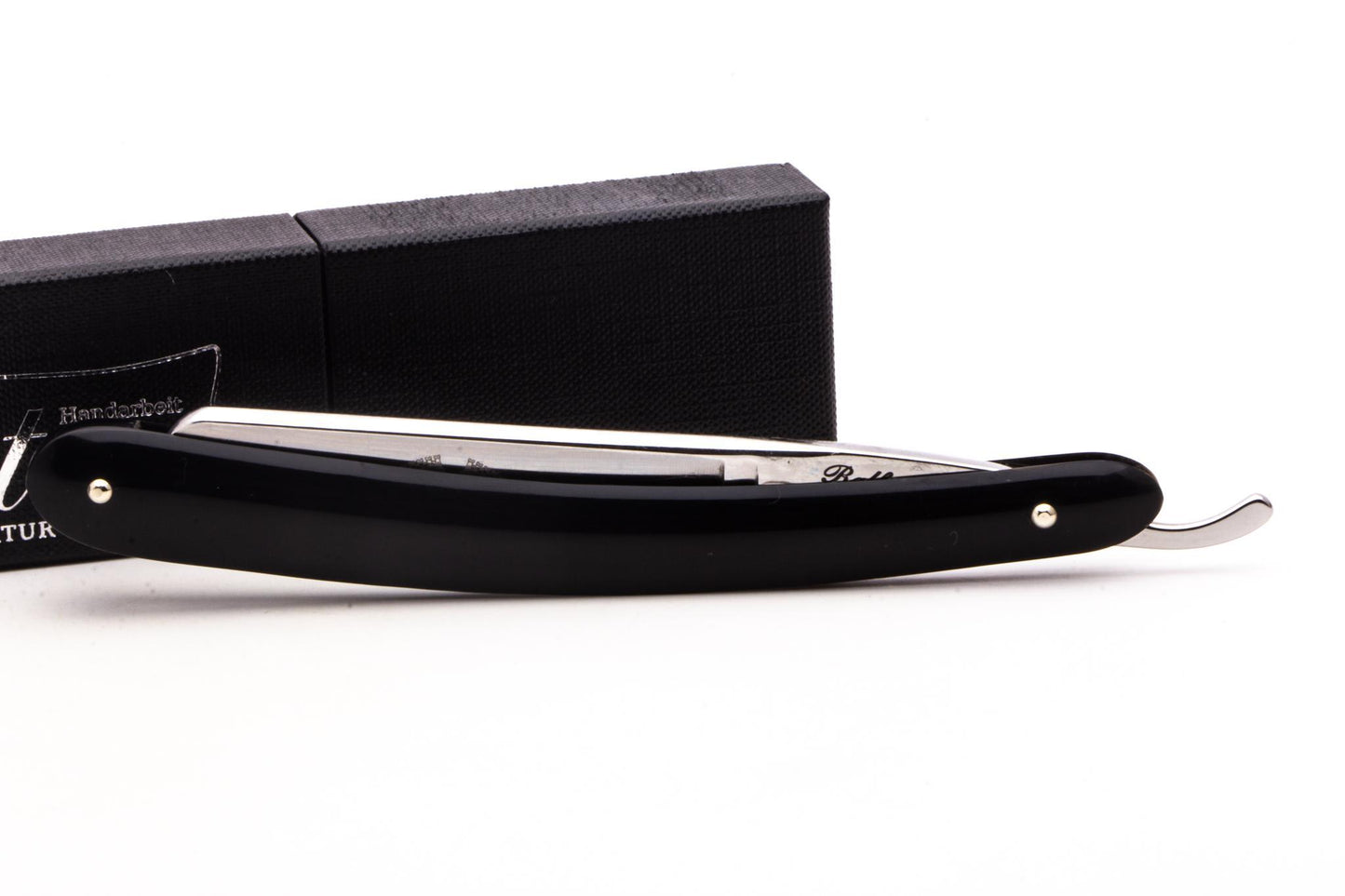 5/8" Ralf Aust Spanish Tip Hollow Ground Straight Razor | Acrylic Scales