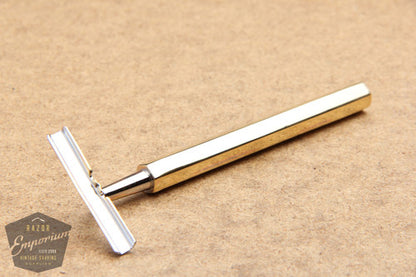 Gold Long Handle Collectible Cartridge Razor