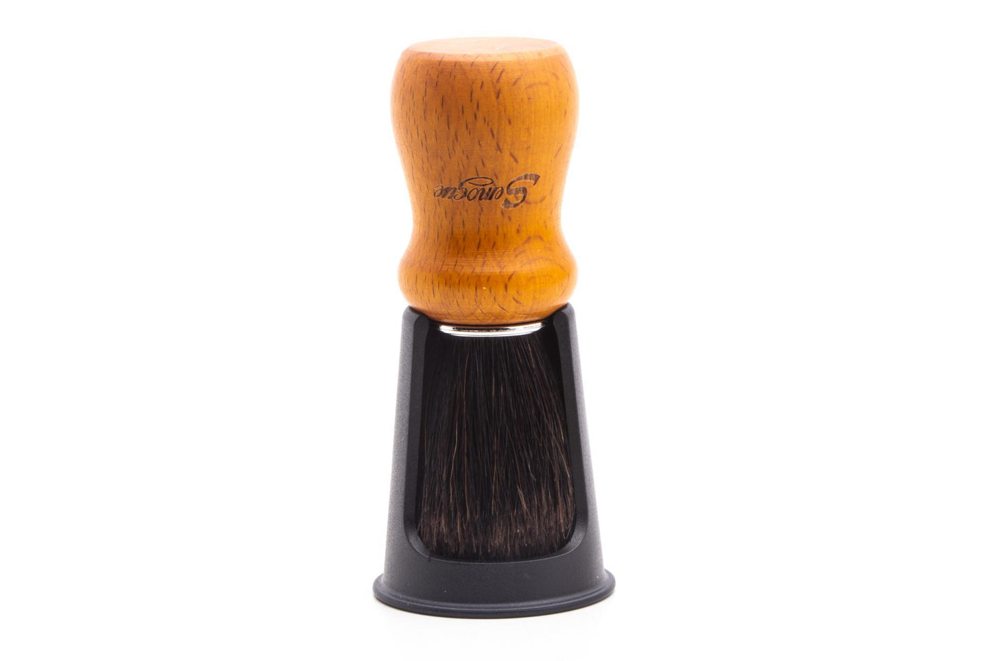 Semogue | Pharos-C3 Yellow Pure Black Horse Hair Shaving Brush