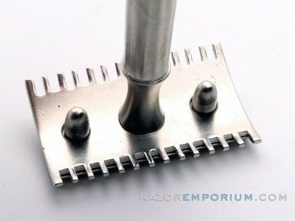 1910 Gillette Ball End Old Type Razor | Nickel Revamp