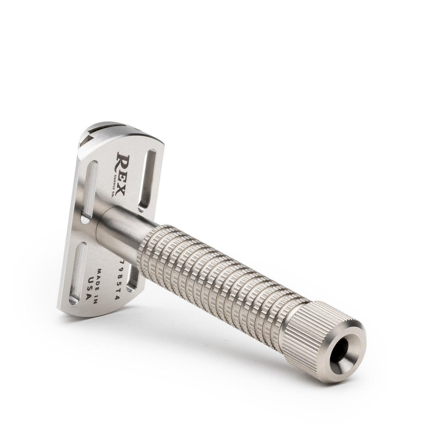 Rex Supply Co. | Envoy Three Piece Stainless Steel Double Edge Safety Razor