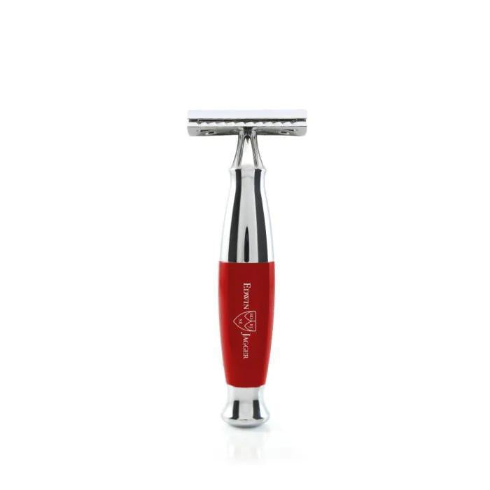 Edwin Jagger | Red & Chrome DE Safety Razor