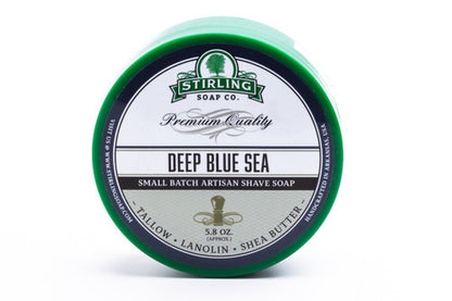 Stirling Soap Co | Deep Blue Sea Shave Soap