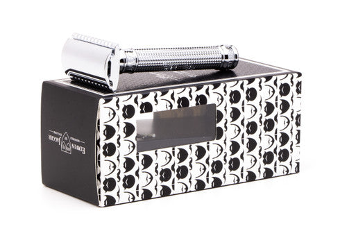 Edwin Jagger | DE3D-14BL Diamond Laser Cut 3D Handle Safety Razor #1