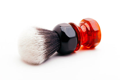 PAA | The Amber AeroLite - 24mm Stygian Synthetic Shaving Brush