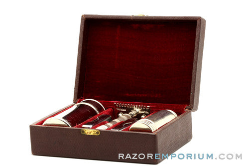Velox Ind. Safety Razor w/ Case & Blade Banks | Made in Brasil