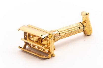 1960 F4 Gillette Adjustable Toggle Double Edge Razor | Original Condition