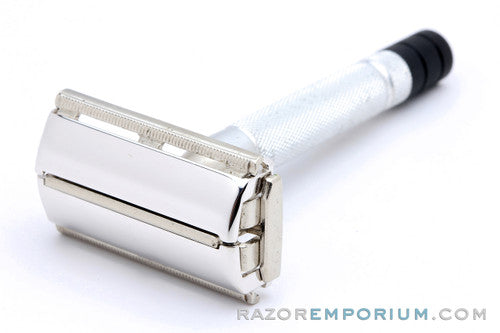 1951 Gillette Black Tip Super Speed DE Razor W3