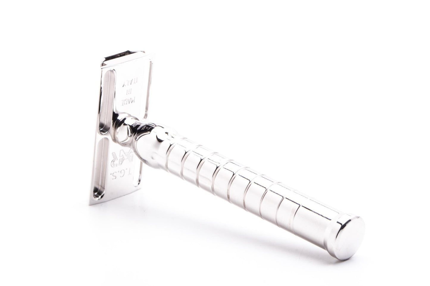 The Goodfellas' Smile | Bayonetta Brass Double Edge Safety Razor | Rhodium Revamp