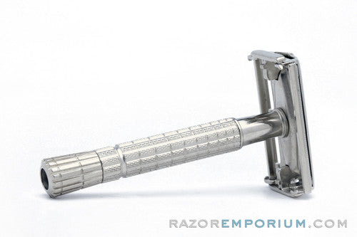 1954 Gillette TTO  Flare Tip DE Safety Razor | Factory Nickel Revamp