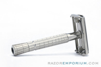 1954 Gillette TTO  Flare Tip DE Safety Razor | Factory Nickel Revamp