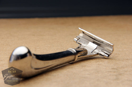 Schick Type M47 Stainless Steel Handle Injector Safety Razor