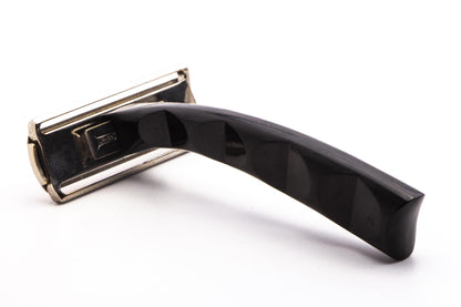 Durham Duplex Double Edge Safety Razor with Black Unique Handle | Original Condition