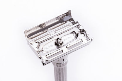 1963 I4 Gillette Slim Adjustable Double Edge Safety Razor | Rhodium Revamp