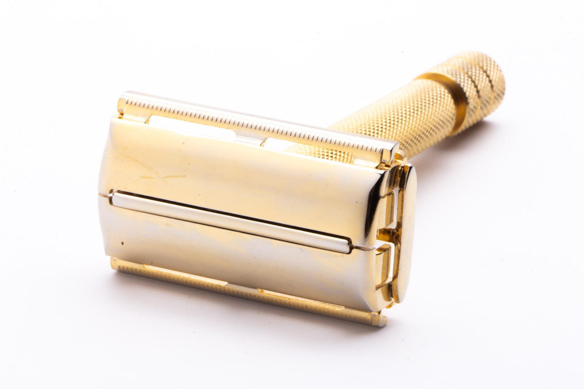 English Razors 1940's Gillette Gold English Parat Double Edge Safety Razor | Original ...