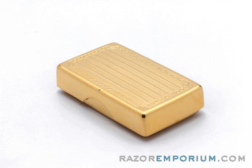 1930s Gillette 24K Gold Blade Bank - Revamped