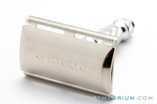 1965 O1 Gillette Travel Tech DE Safety Razor | Original Condition