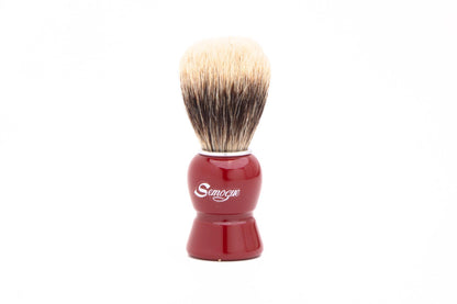 Semogue | Galahad-C3 Finest Badger Shaving Brush (Imperial Red)