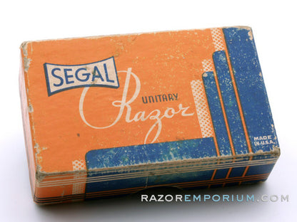 1930's Segal Unitary One Piece TTO Razor in Box