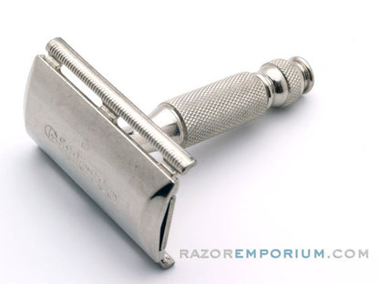 1965 Gillette Travel Ball End Tech 3 Piece Safety Razor | Marca Regs