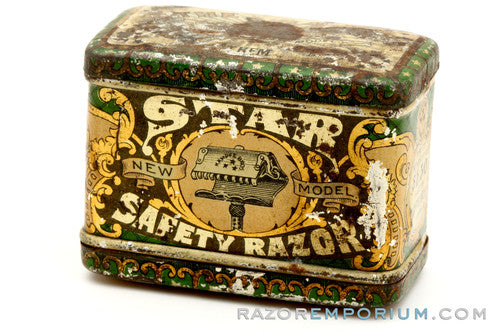 Star Safety Razor Double Edge Blades Original Tin