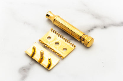 1921 Gillette New Deluxe Double Edge Safety Razor Set | Original Condition