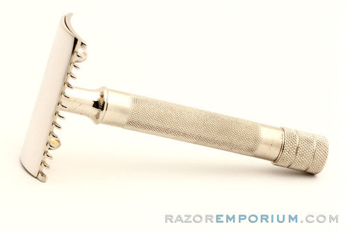 1920 Gillette Single Ring DE Safety Razor Old Type Set in Case w/ Blade Banks