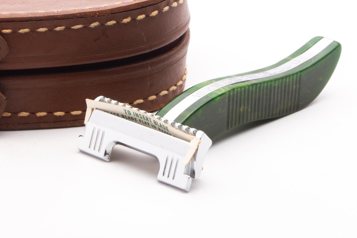 1940's Durham Enders Speed Single Edge Razor Set | Original Condition