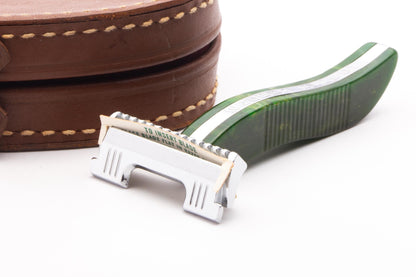 1940's Durham Enders Speed Single Edge Razor Set | Original Condition