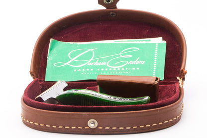 1940's Durham Enders Speed Single Edge Razor Set | Original Condition