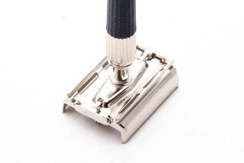 1970 P4 Gillette Knack TTO Double Edge Safety Razor | Factory Nickel Revamp
