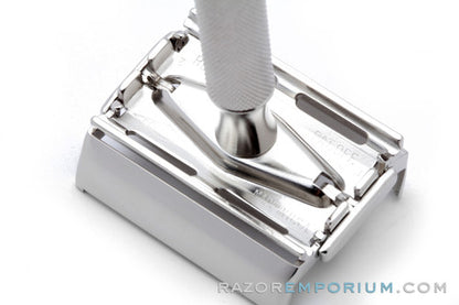 1954 Gillette Super Speed Safety DE Razor | Factory Nickel Revamp