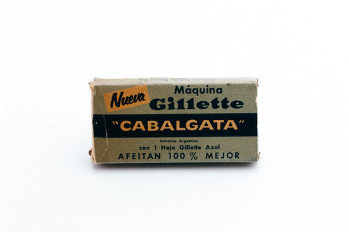 1955 Gillette Ball End Tech Safety Razor - Cabalgata Razor