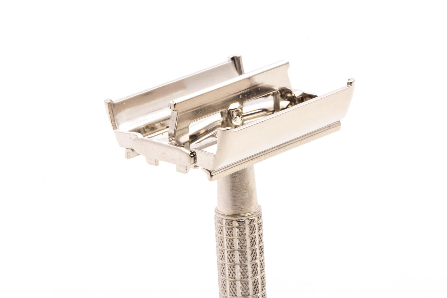 1961 G4 Gillette Flare Tip Super Speed Safety Razor | Factory Nickel Revamp