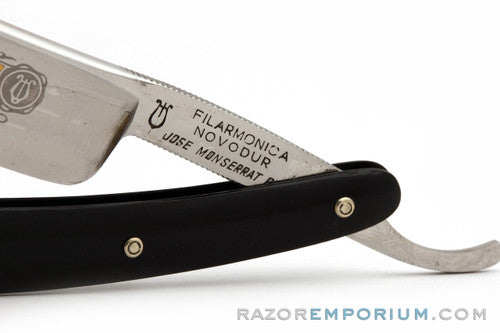 5/8" Filarmonica Novodur Jose Monserrat Pou Straight Razor Hollow | Spain