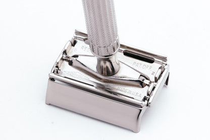 1955 Gillette Diplomat Double Edge Safety Razor Rhodium Revamp