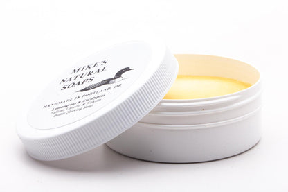 Mike's Natural Soap | Lemongrass & Eucalyptus Shaving Soap