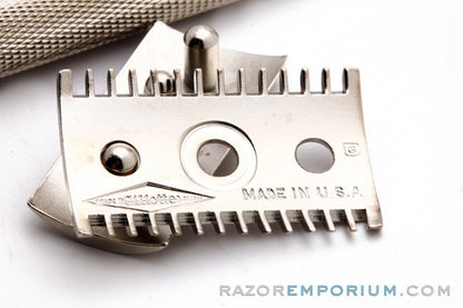 1920's Gillette Old Type Ball End Replica Handle DE Safety Razor | Rare Trademark