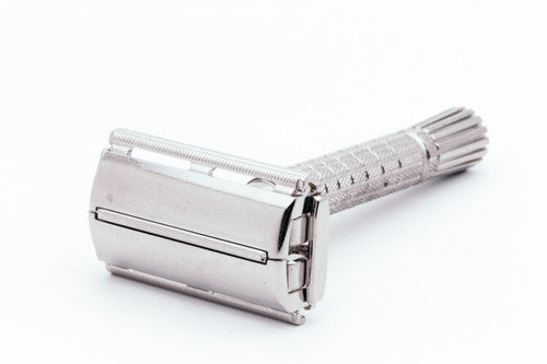 1960 Gillette Flair Tip Super Speed DE Safety Razor F3
