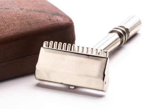 1930's GEM Micromatic TTO Single Edge Safety Razor Set | Original Condition