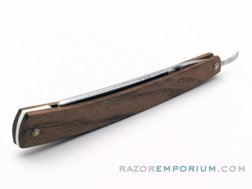 4/8 Kraut & Dohnal No. 36 Straight Razor w/ Black Walnut Scales | Germany