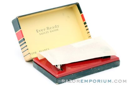 1940's Ever-Ready Single Edge Improved Safety Razor w/ Box - Mint